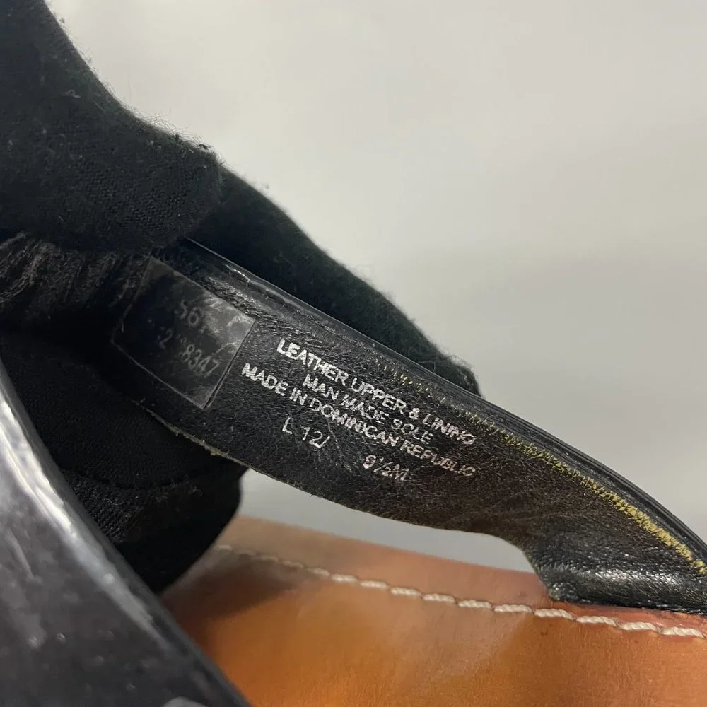 Tory Burch Cameron Black Patent Leather Thong Sandal, Size 9.5 M - Picture 10 of 10